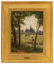 Lotto 29 - <i>Paesaggio campestre 1884</i>