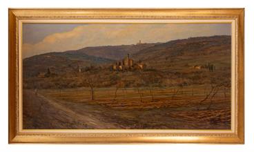 Lotto 35 - <i>Paesaggio nella Valpolicella</i>