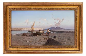 Lotto 10 - Vesuvio visto da Pozzuoli