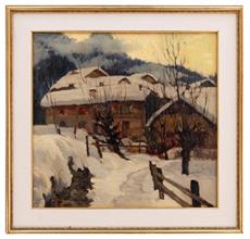 Lotto 21 - <i>Tramonto a V... 1942</i>