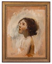 Lotto 39 - <i>Ritratto di fanciulla</i>