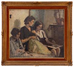 Lotto 23 - <i>Scena familiare</i>