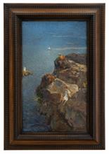 Lotto 12 - <i>Scogliera sul mare</i>