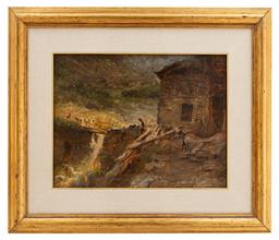 Lotto 18 - <i>Ultime luci del giorno</i>