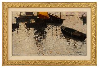 Lotto 38 - <i>Nel porto di Genova 1929</i>