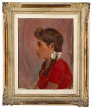 Lotto 39 - <i>Ritratto di fanciulla</i>