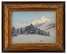 Lotto 16 - <i>Paesaggio innevato</i>