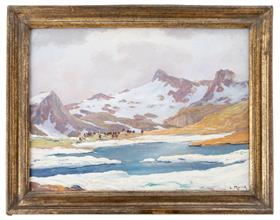 Lotto 7 - <i>La Sometta dai piedi del Cervino 1926</i>