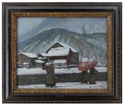 Lotto 8 - <i>Nevicata a Pecetto 1951</i>