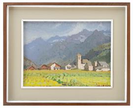 Lotto 26 - <i>Paesaggio montano</i>