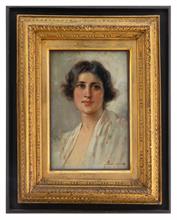 Lotto 22 - <i>Ritratto di ragazza</i>