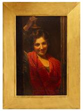 Lotto 10 - <i>Lo scialle rosso</i>
