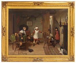 Lotto 19 - <i>Mosca cieca 1890</i>
