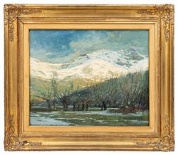 Lotto 22 - <i>Paesaggio montano</i>