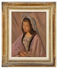 Lotto 8 - <i>Ritratto di fanciulla</i>