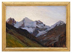 Lotto 20 - <i>Paesaggio innevato</i>