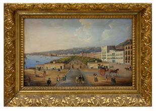 Lotto 28 - <i>Veduta di Napoli</i>