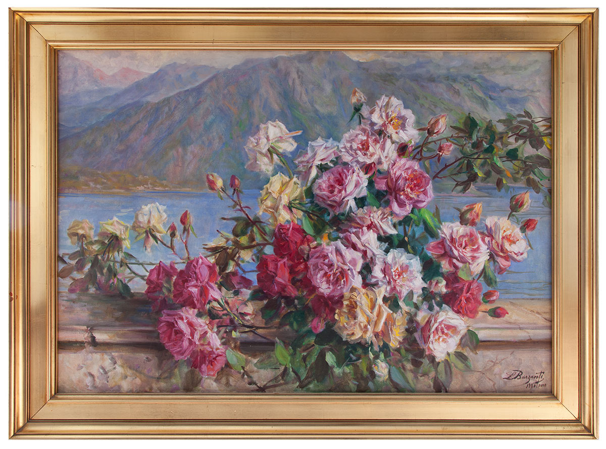 licinio barzanti: Rose sul lago di Como