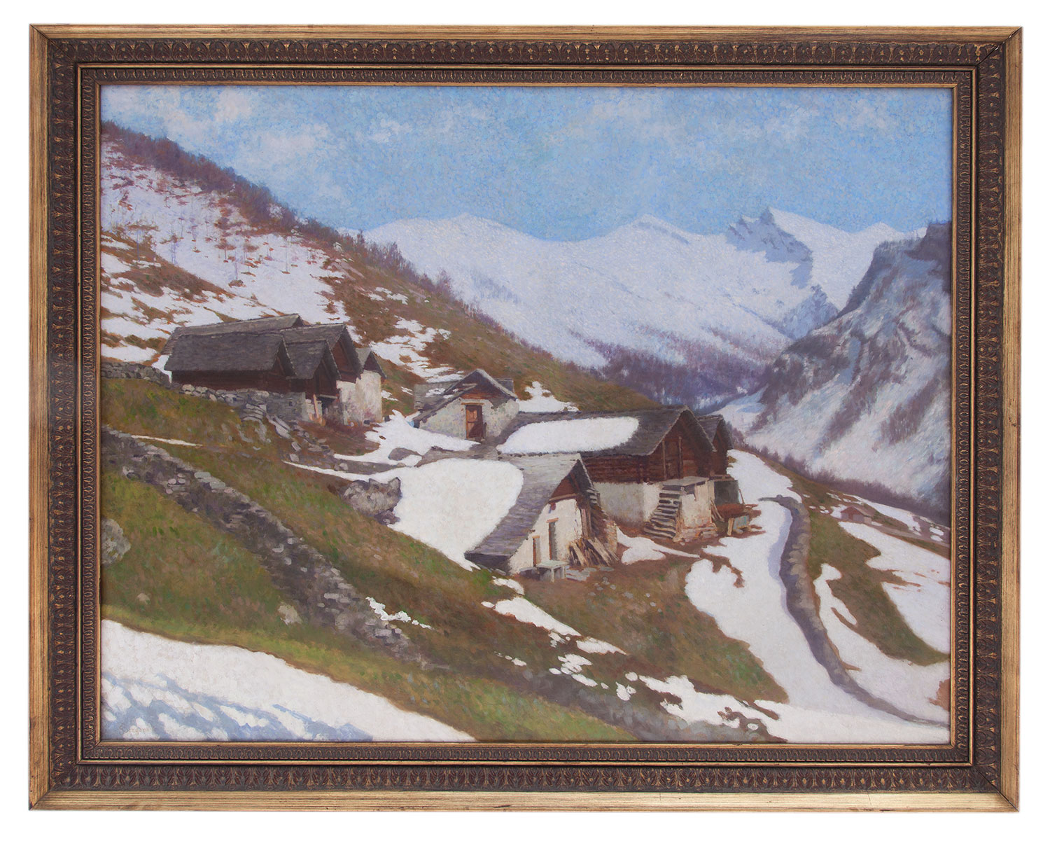 giovanni borgonovo: Il primo diradarsi della neve in montagna