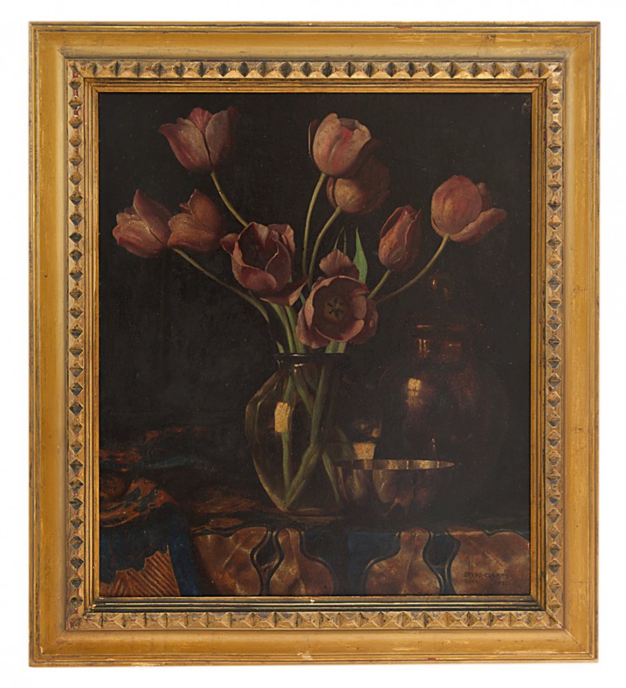 bruno croatto: Vaso di Tulipani